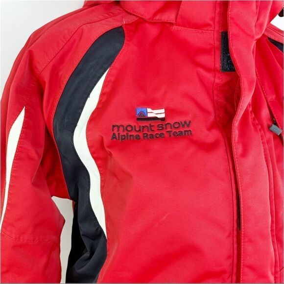 Karbon Mount Snow Ski Team Custom High Performance Ski Snowboard Jacket Sz 12 - Picture 3 of 12